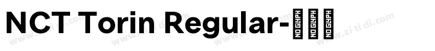 NCT Torin Regular字体转换